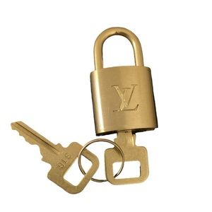 Louis Vuitton lock and key